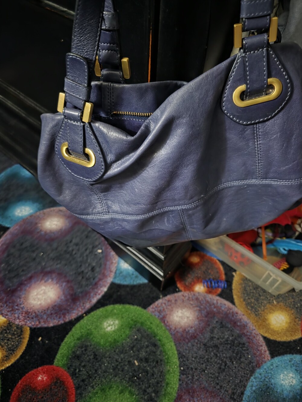 Kipling Purple Shoulder Bag - Picture 12 of 14